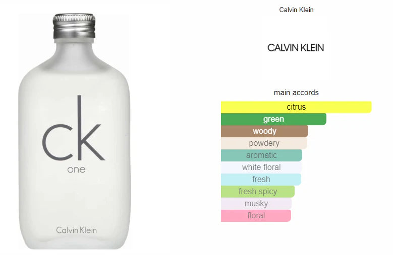 CK One Eau De Toilette 100ml - EDT For Everyone (Unisex Perfume)